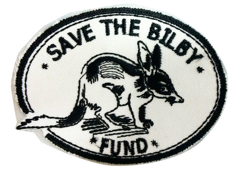 Bilby Iron On Embroidery Logo Patch