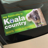 Koala Country Bumper Sticker (100% Recycled)